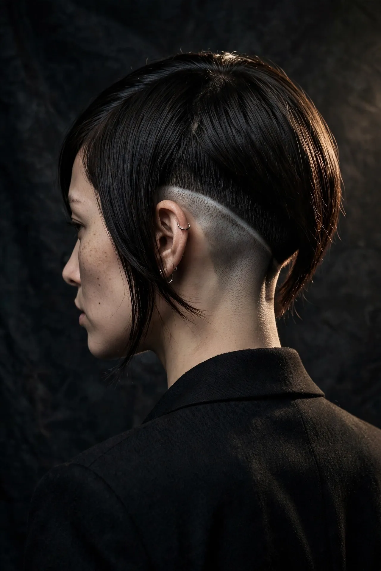 Bixie cut with undercut