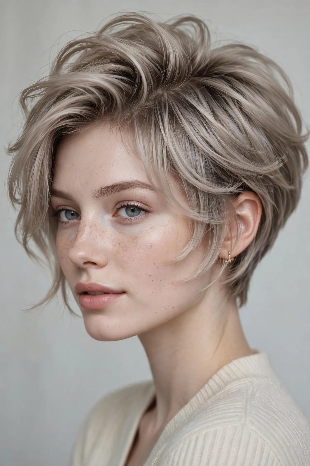 Bixie cut for fine hair