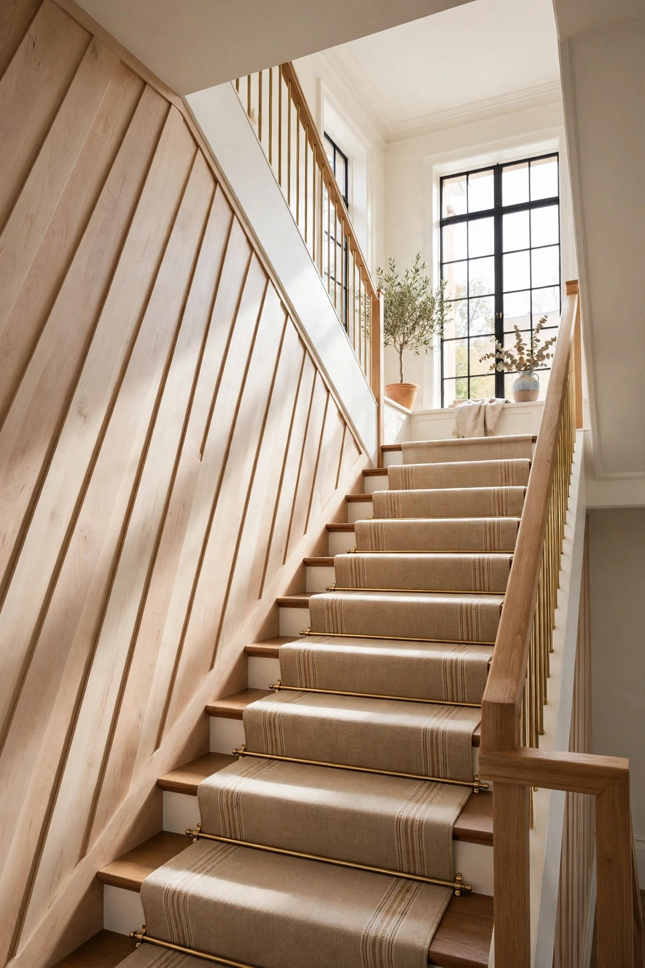 Panels That Follow the Staircase Rake