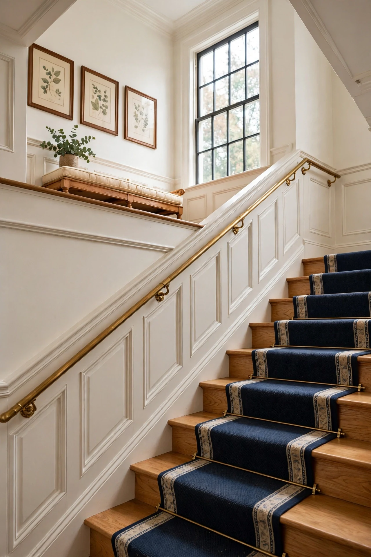 Staircase Wainscoting Climbing the Stair Pitch