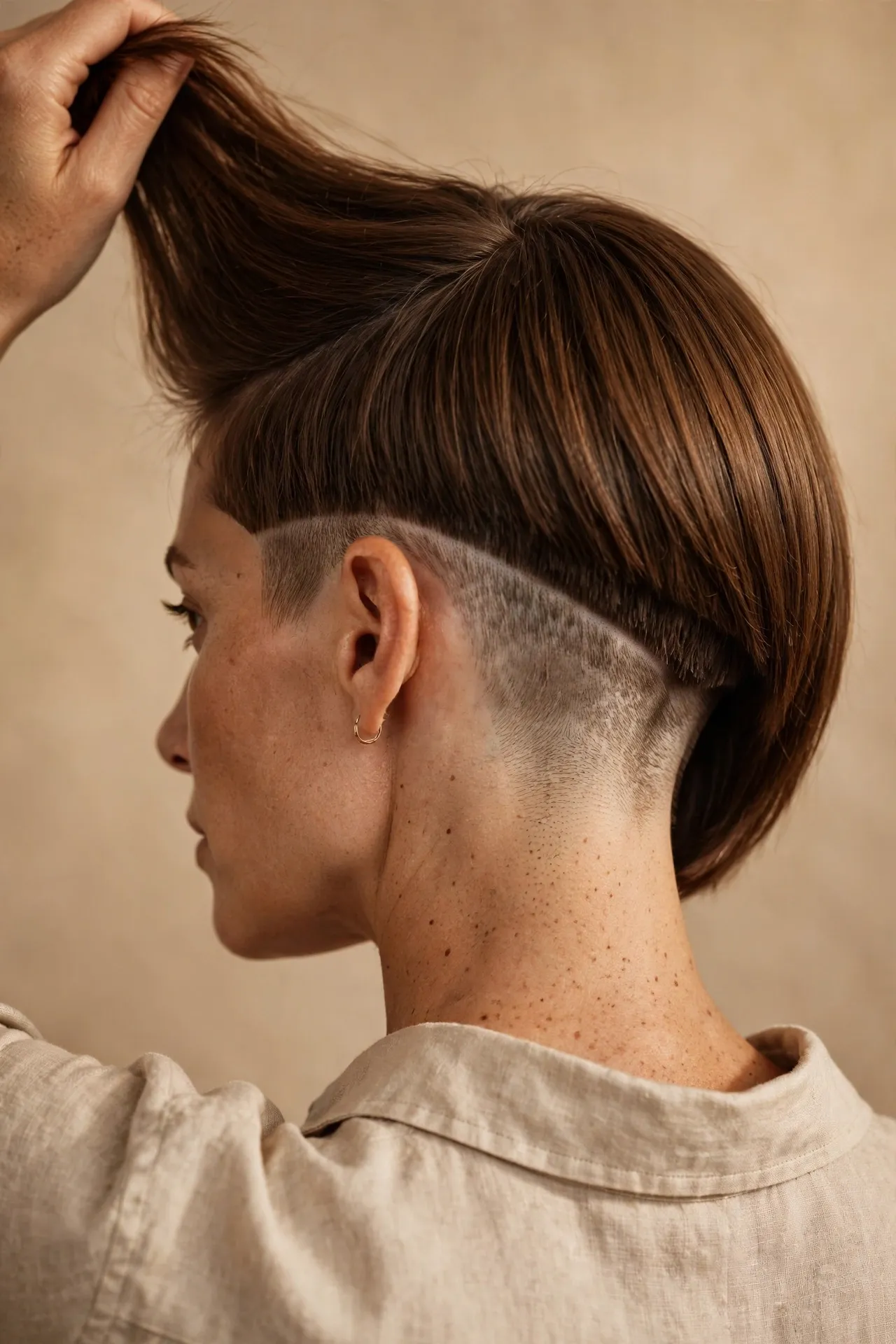 Classic Hidden Undercut Pixie
