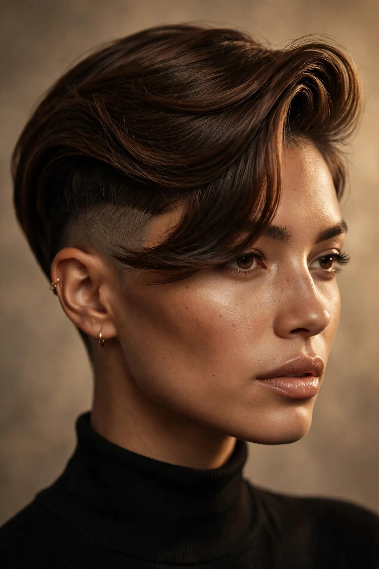 Undercut Pixie with Long Top Sweep