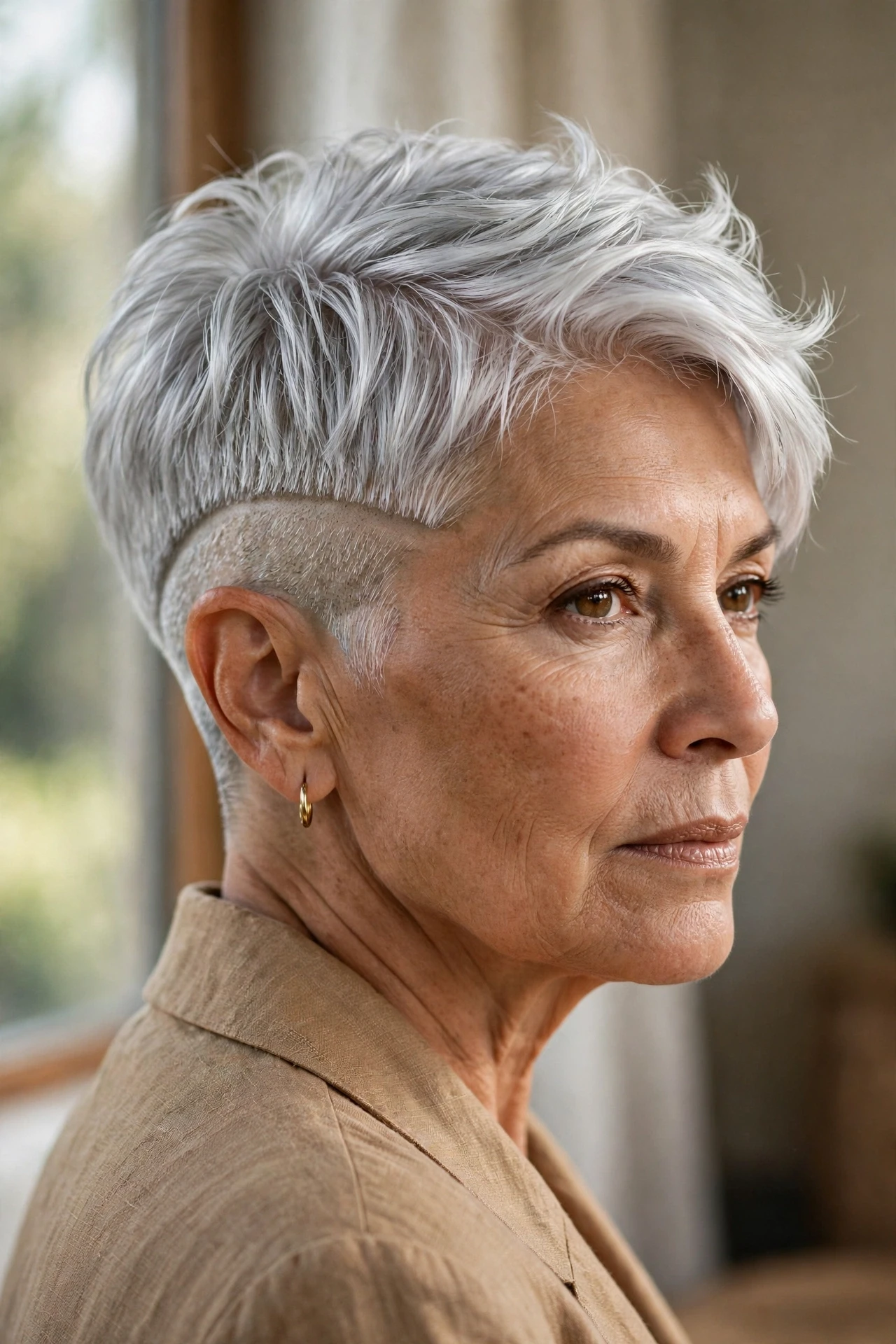 Undercut Pixie with Nape Design