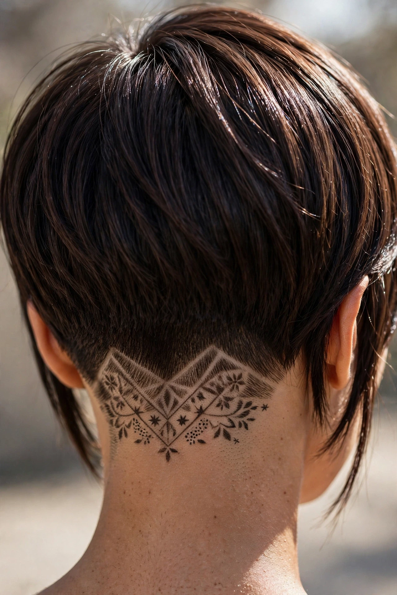 Undercut Pixie for Fine Hair