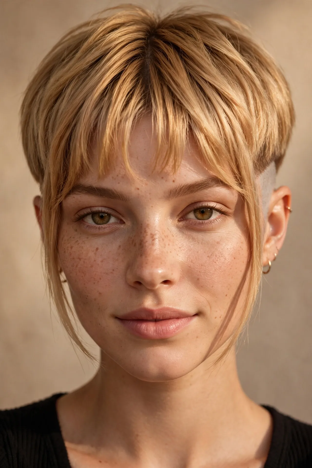 Undercut Pixie for Heart Faces